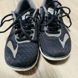 Brooks Black and Gray Athletic Shoes